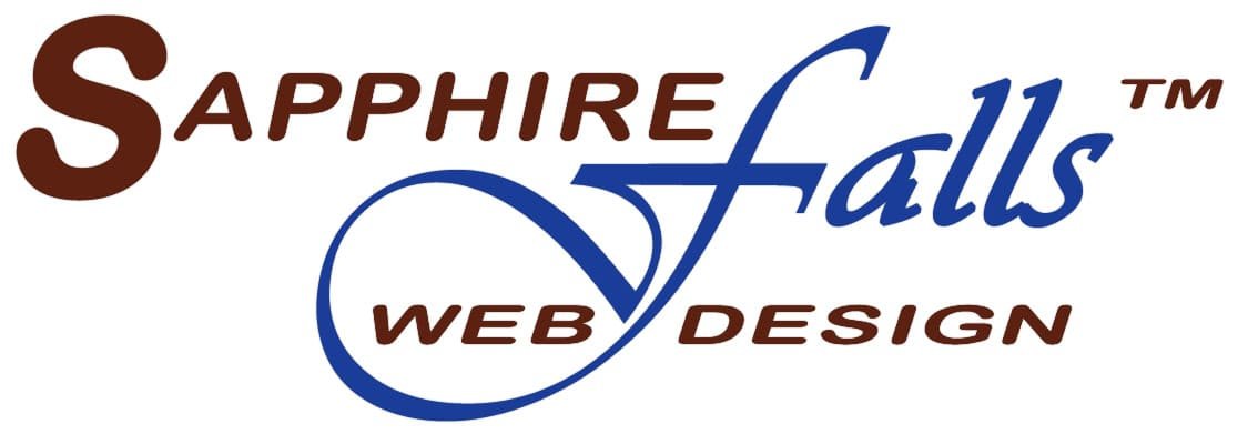 logo: Sapphire Falls Web Design